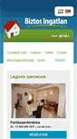 Mobile Screenshot of biztosingatlan.hu